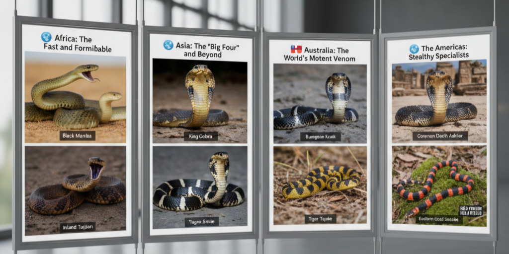 Deadliest snakes galley photo