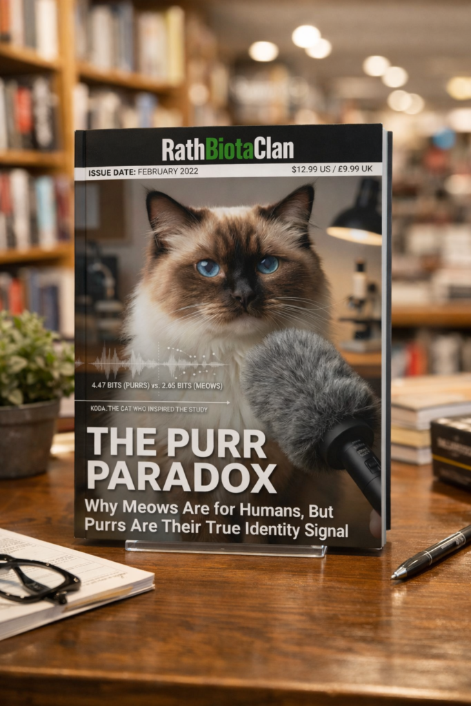 the purr paradox magazine rathbiotaclan COVER